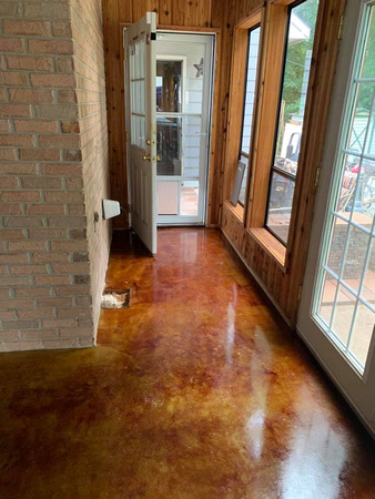 Screened porch seasons room stain - 2
