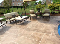 #11 Pool and patio by Distinguished Designs Decorative Concrete - 3