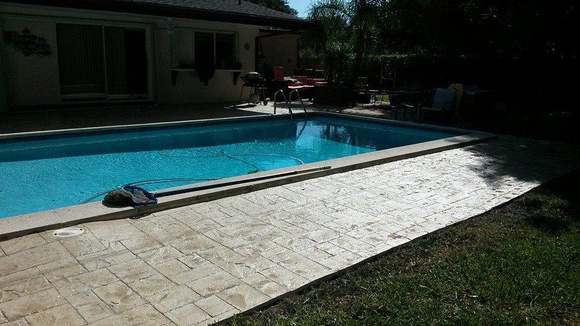 Ashlar slate pool deck by S.F. Concrete Technology - 6