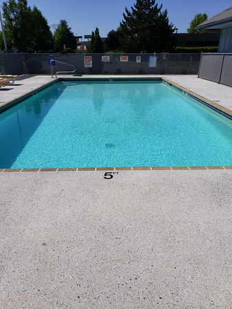 Pool at RV park in Woodburn OR splatter texture by David Eichhorn of Oregon Concrete Resurfacing, LLC @orconcreteresurfacing - 4