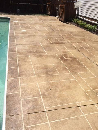 Pool by Distinguished Designs Decorative Concrete Coatings and Epoxy Floors - 5