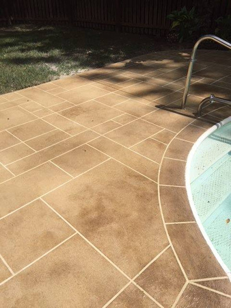 Pool by Distinguished Designs Decorative Concrete Coatings and Epoxy Floors - 6