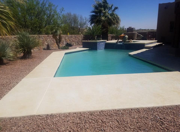 Pool by M&M Custom Construction Inc in NM - 1