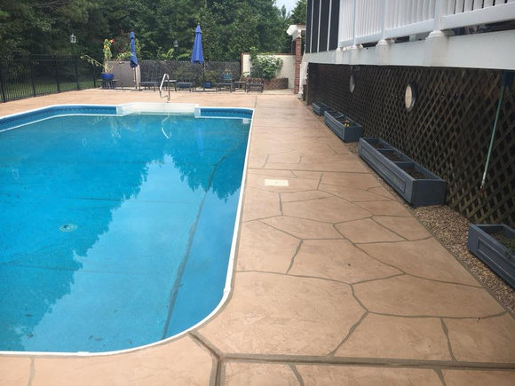 Pool by RVA Concrete Resurfacing @RVACR - 1
