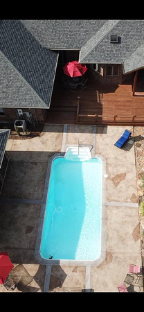 Pool flagstone thin-finish by H&H construction service llc @HhConstructionServiceLlc - 2