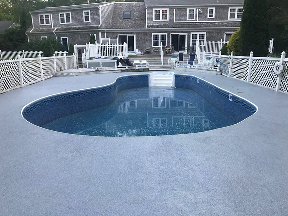 Pool gray toned splatter texture by Creative Stone Systems