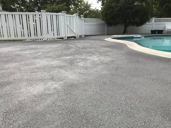 Pool splatter texture by Liquid Stone Finishes, LLC - 3
