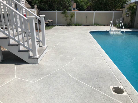 Pool thin-finish by Advanced Concrete Coatings New England @AdvancedConcreteCoatingsNE - 4