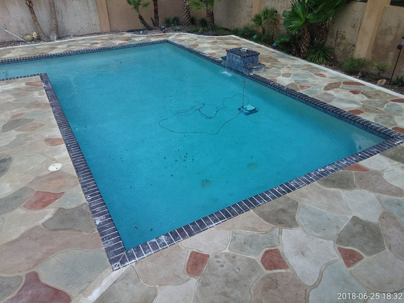 Pool Thin-finish stone multi-colored by JNC Contracting & Designs INC - 1