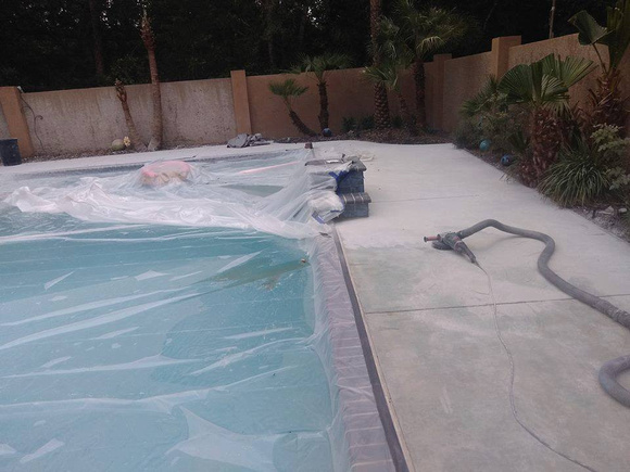 Pool Thin-finish stone multi-colored by JNC Contracting & Designs INC - 3