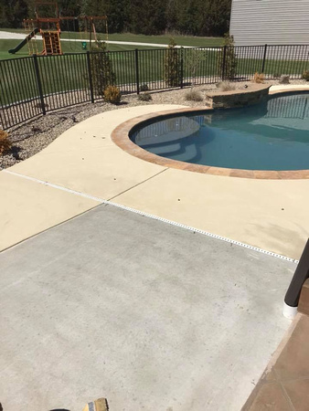 Pool thin-finish trowel down 2 coats CSS by Extreme Floor Coatings, LLC - 10