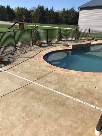 Pool thin-finish trowel down 2 coats CSS by Extreme Floor Coatings, LLC - 2