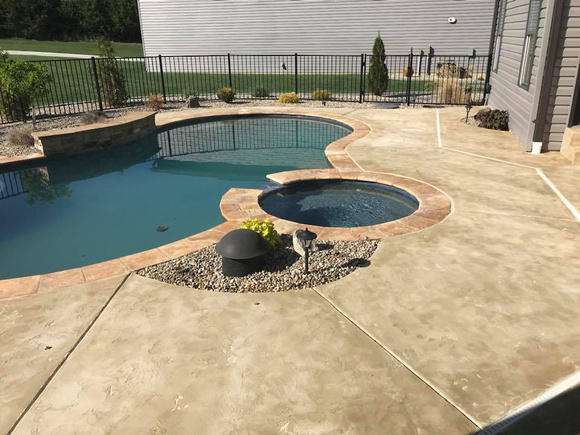 Pool thin-finish trowel down 2 coats CSS by Extreme Floor Coatings, LLC - 3