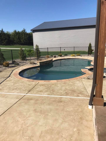 Pool thin-finish trowel down 2 coats CSS by Extreme Floor Coatings, LLC - 4