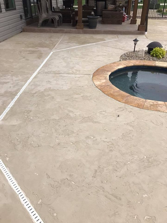 Pool thin-finish trowel down 2 coats CSS by Extreme Floor Coatings, LLC - 5