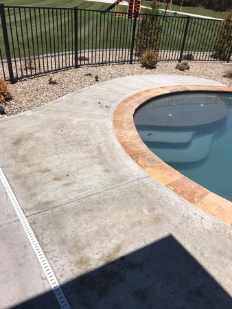 Pool thin-finish trowel down 2 coats CSS by Extreme Floor Coatings, LLC - 9