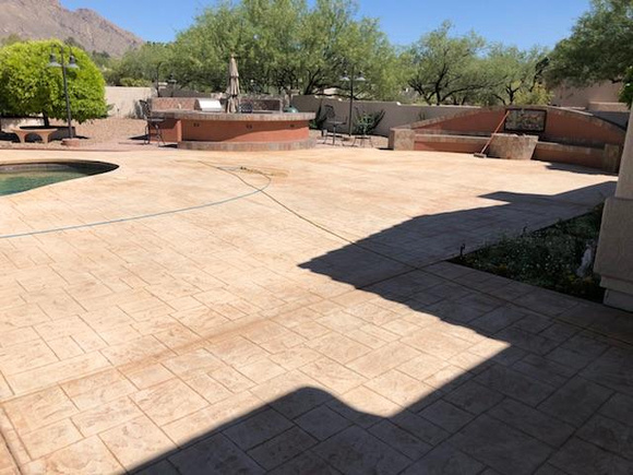 PORTION CONTROL COLORANT™, ULTRA-STONE™ Antique Stain and CSS™ Sealer by Noah Vasquez in AZ - 1