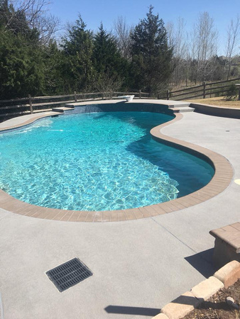 Thin-finish pool from Jason Lee by Owens Concrete Staining - 5