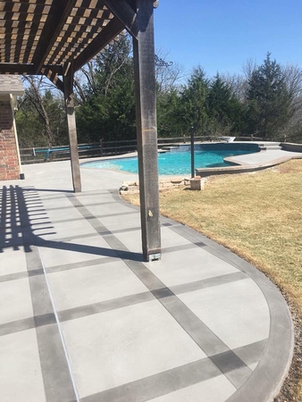 Thin-finish pool from Jason Lee by Owens Concrete Staining - 6