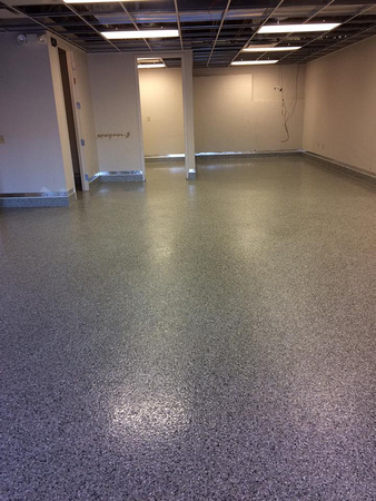 #84 Commercial basement flake 3000 sqft by Lindsay Armstrong at United Improvements LLC - 3