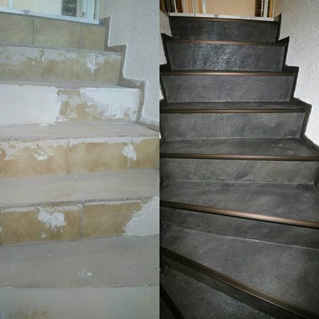 Stairs thin-finish by @krusetrockenbaukaiserslautern - 1