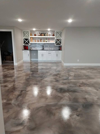 #39 HOP charcoal pearl, titanium and coffee reflector by A R Flooring Installation & Concrete Floor Solutions - 7