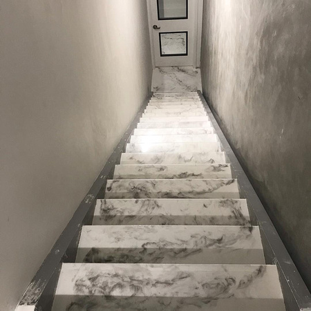 HOP stairs marble reflector by IG-deco.crete - 2