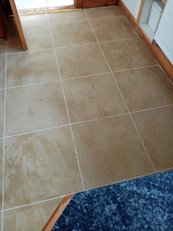 HOP sandstone pigment tile thin-finish in Ireland by lake glade construction & maintenance - 3