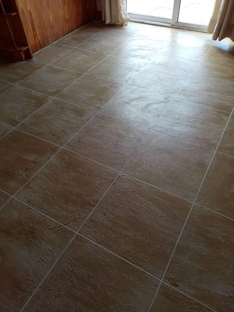 HOP sandstone pigment tile thin-finish in Ireland by lake glade construction & maintenance - 2
