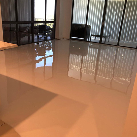 HOP high gloss white by Superior Floor Coatings, LLC @Superiorfloorcoatings - 3