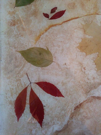 Stamped concrete with autumn leaf by Zubek Dariusz Duszek - 3