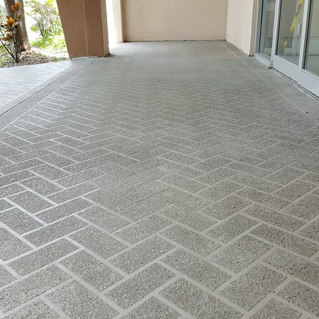 #25 Exterior commercial entry thin-finish by S.F. Concrete Technology @sfconcretetechnology - 3