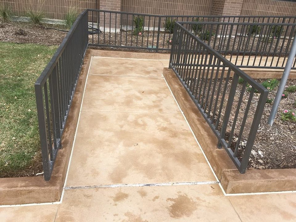 #51 Commercial walkway and entrance by Texas Concrete Design - 2