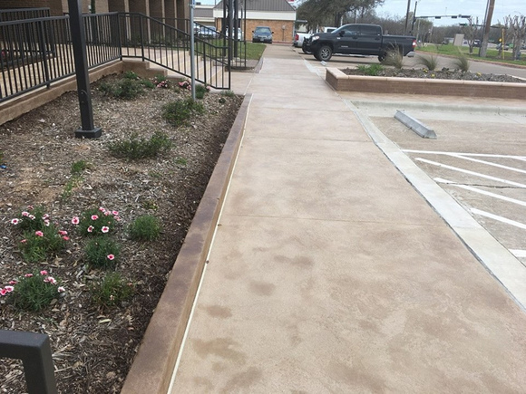 #51 Commercial walkway and entrance by Texas Concrete Design - 4