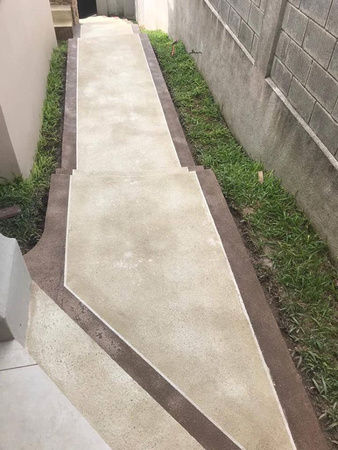 Apartment complex walkways, stairs and garage in Costa Rica thin-finish by EsConcreto @EsConcreto - 11