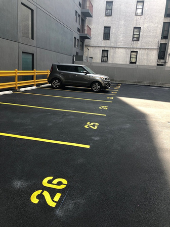 Parking garage lot pc2 coal tar by CPNY Concrete Polishing New York - 1