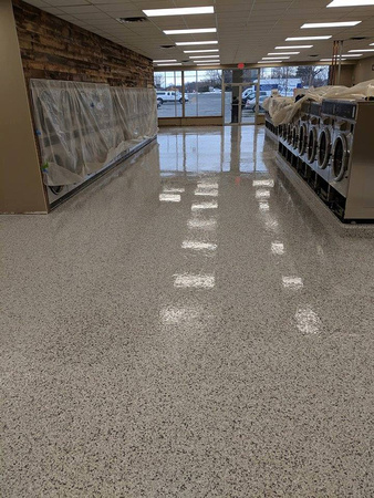 #13 Flake laundromat by Johnstone & Bianchi Enhanced Flooring Concepts LLC - 7