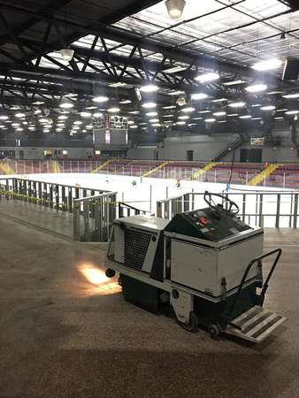 L. C. Walker Arena in Michigan 15k sq ft reflector by Mid-West Coatings, Inc. - 4