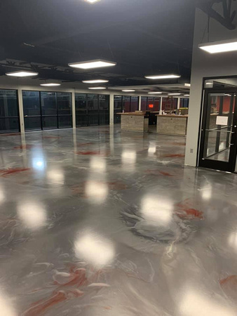 Maryville University Hockey Center @MaryvilleUniversityHockeyCenter reflector by Extreme Floors Coatings, LLC @ExtremeFlooringSTL - 1