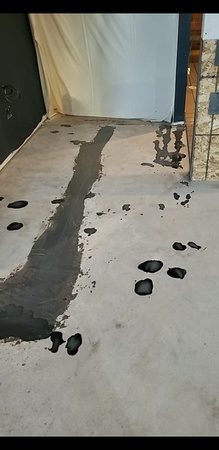 The Cactus @thecactus bowling center pt4 black base with Pt1 with Titanium & Charcoal Pearl reflector by Pro Concrete Coatings @proconcretecoatings - 13