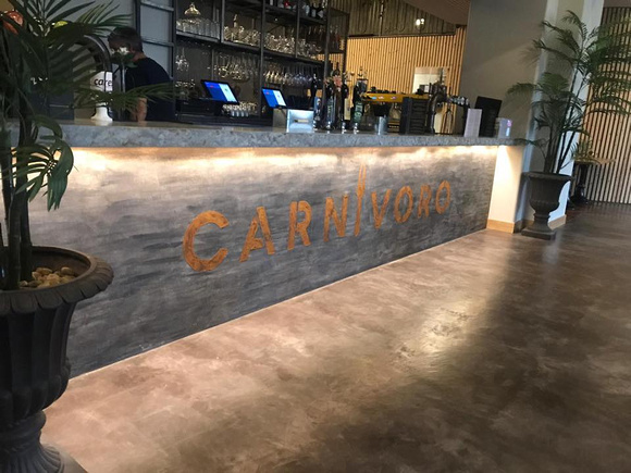 Carnivoro Burnley restaurant micro-finish by Revello Ltd Decorative Centre - 1