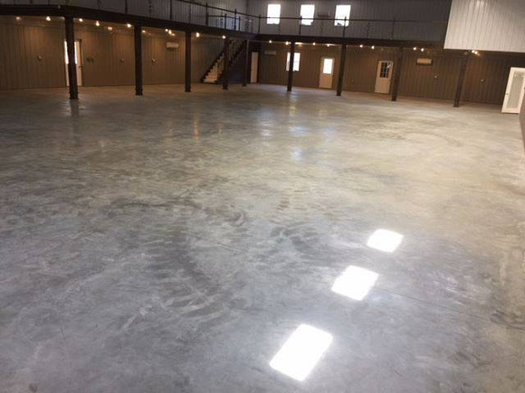 #74 Industrial reflector and flake combo 6k sqft by Distinguished Designs Decorative Concrete - 4