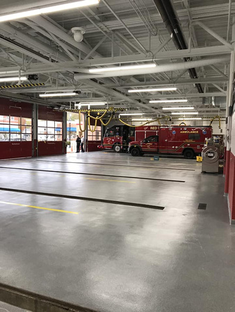Red Wing Fire Department in MN quartz by Concrete Dynamics LLC - 4