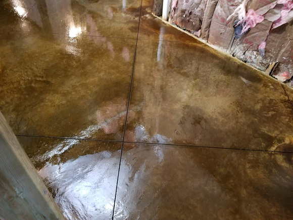 Old motel pool room hydra stone leather tan gray by Aili Custom Concrete LLC @ailicustomconcrete - 3
