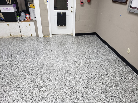Elkins City Hall fast dry pt1 flake by Limitless Innovations Decorative Concrete @LimitlessConcreteDesigns - 7