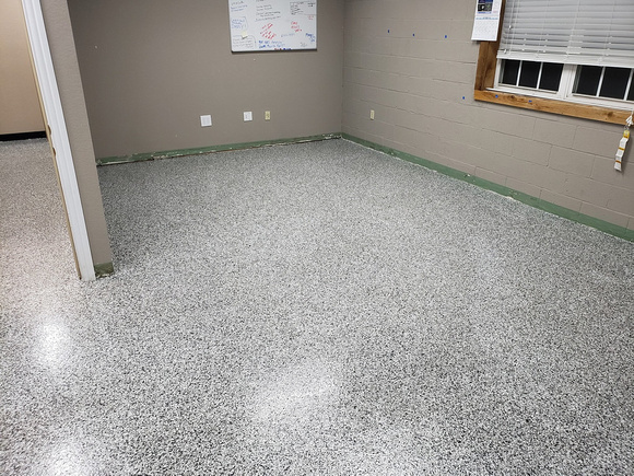 Elkins City Hall fast dry pt1 flake by Limitless Innovations Decorative Concrete @LimitlessConcreteDesigns - 8