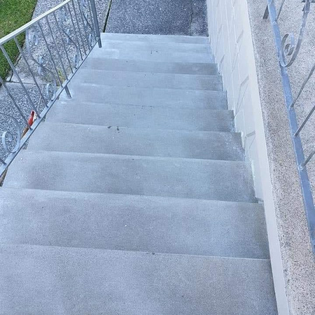 Exterior stairs flake by Bodman Concrete IG-bconcretecoatings - 3