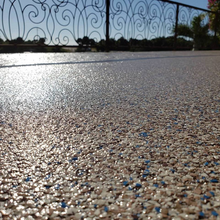 Pool flake by Bay Area Residential & Commercial Services LLC @BayAreaEpoxy - 2