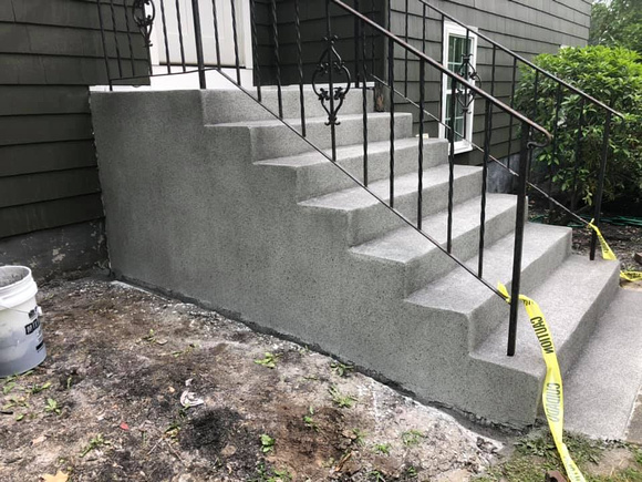 Stairs by Advanced Concrete Coatings New England @AdvancedConcreteCoatingsNE - 2