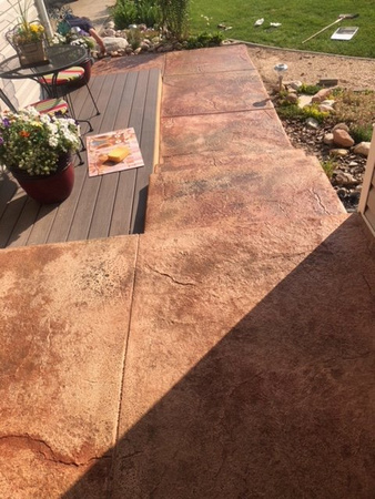 Texture-pave terra cotta and desert beige and ultra-stone by EJ Services LLC - 2